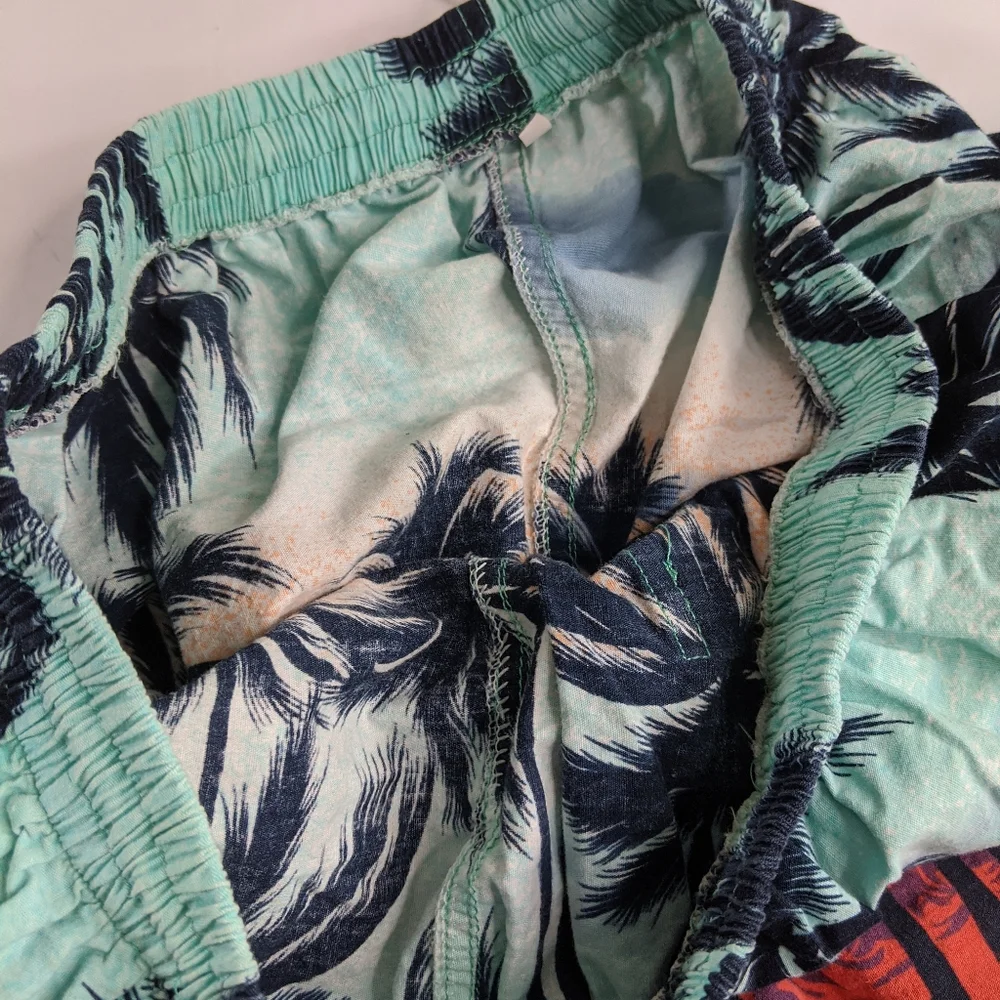 St Thomas Mens Swim Trunks Board Shorts Palm Trees‎